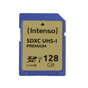 Intenso Premium SDXC-kaart 128 GB Class 10, UHS-I