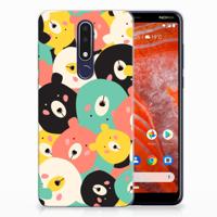 Nokia 3.1 Plus Telefoonhoesje met Naam Bears