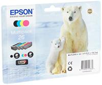 Originele Epson 26 inktcartridges, Multipack 4-Kleuren