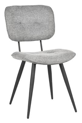 LABEL51 Eetkamerstoel 'Lux', kleur Grijs