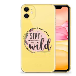 Apple iPhone 11 Telefoonhoesje met Naam Boho Stay Wild