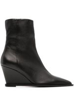 ATP Atelier bottines Pratella 76 mm en cuir - Noir - thumbnail