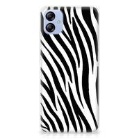 Samsung Galaxy A04e TPU Hoesje Zebra - thumbnail