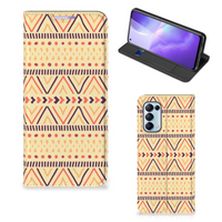 OPPO Find X3 Lite Hoesje met Magneet Aztec Yellow - thumbnail