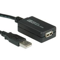 VALUE USB 2.0 Verleng kabel met actieve Repeater 12m - thumbnail