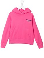 Ralph Lauren Kids hoodie à logo brodé - Rose - thumbnail