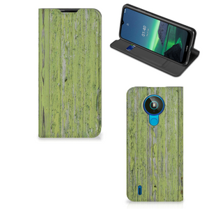 Nokia 1.4 Book Wallet Case Green Wood