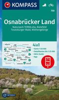 Wandelkaart 750 Osnabrücker Land - Teutoburgerwoud | Kompass - thumbnail