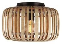 Brilliant Plafondlamp Woodrow 32cm houtbruin 99498/20