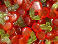 De Bron De Bron - Winegum Kersen Suikervrij 200 Gram - thumbnail