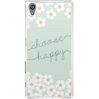 Sony Xperia Z5 hoesje - Choose happy Sony Xperia Z5 hoesje - Choose happy