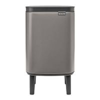 Brabantia Bo Hi Afvalemmer 4 L - Platinum - thumbnail