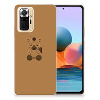 Xiaomi Redmi Note 10 Pro Telefoonhoesje met Naam Baby Hyena - thumbnail