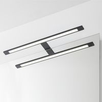 Tiger LED Ancis spiegelverlichting 60cm 4000K zwart mat - thumbnail