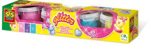 SES Glitter klei 4x90gr