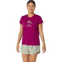 ASICS Fujitrail Logo T-Shirt Dames - thumbnail