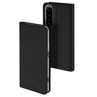 Dux Ducis Skin Pro Sony Xperia 1 V Flip Case - Zwart