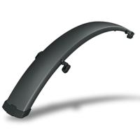 SKS GERMANY Infinity Universal Mudguard 75 Rear achterspatbord (robuuste, torsiebestendige en corrosiebestendige spatbescherming voor montage op de bagagedrager), zwart