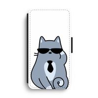 Cool cat: iPhone XS Max Flip Hoesje - thumbnail