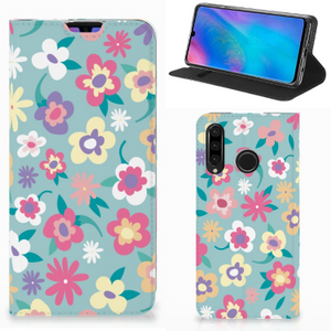 Huawei P30 Lite New Edition Smart Cover Flower Power