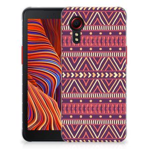 Samsung Galaxy Xcover 5 TPU bumper Aztec Paars