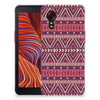 Samsung Galaxy Xcover 5 TPU bumper Aztec Paars - thumbnail