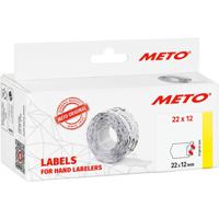 METO Prijslabels 9506154 Weer verwijderbaar Breedte etiket: 22 mm Hoogte etiket: 12 mm Wit 1 stuk(s) - thumbnail