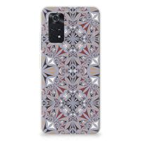 Xiaomi Poco M4 Pro 4G TPU Siliconen Hoesje Flower Tiles