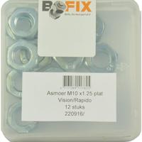 Bofix - 220916 asmoer m10x1.25 plat vision/rapido/e-bike p/12