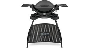 Weber Q 1400 Dark Grey met stand