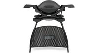 Weber Q 1400 Dark Grey met stand - thumbnail