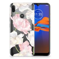 Motorola Moto E6 Plus TPU Case Lovely Flowers - thumbnail