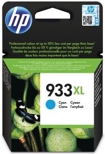 HP inktcartridge 933XL, 825 pagina&apos;s, OEM CN054AE, cyaan