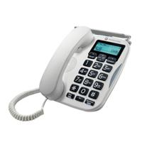 Motorola Voice - FW500 bureautelefoon met simkaart en vaste lijn – 4G LTE noodback-up, tot 8 uur batterijduur, noodtelefoon in geval van stroomuitval, grote toetsen