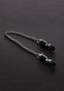 Barrel Tit Clamps with Chain (pair)