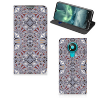 Nokia 3.4 Standcase Flower Tiles - thumbnail