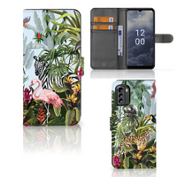 Telefoonhoesje met Pasjes voor Nokia G60 Jungle - thumbnail