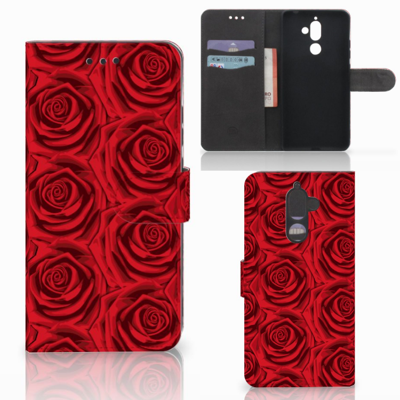 Nokia 7 Plus Hoesje Red Roses Nokia 7 Plus Hoesje Red Roses