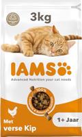 IAMS kattendroogvoer met kip - droogvoer voor katten van 1-6 jaar, 3 kg