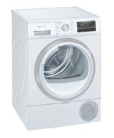 Siemens iQ500 WT48RT70NL wasdroger Vrijstaand Voorbelading 8 kg A+++ Wit