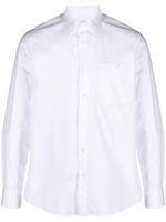 Valentino Garavani chemise en coton à poche poitrine - Blanc