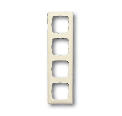 Busch-Jaeger Busch-duro 2000 SI Linear afdekraam verticaal 4-voudig, crèmewit