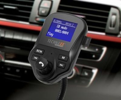 Technaxx FMT1500BT USB 10 m Zwart Ingebouwd display