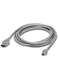 Phoenix CABLE-USB/MINI-USB 3.0M USB-kabel 3m USB A Mini-USB B grijs