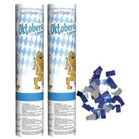 2x Oktoberfest confetti kanonnen 20 cm - thumbnail