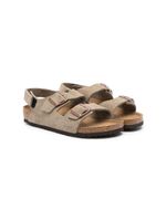 Birkenstock Kids sandales Milano HL en cuir - Vert - thumbnail