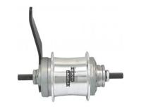 Versnellingsnaaf Sturmey Archer S2C Duomatic 2-speed terugtrapremnaaf 36 gaats zilver - thumbnail