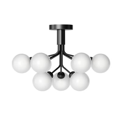 Nuura Apiales 9 Plafondlamp G9 - Satin Black / Opal