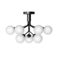 Nuura Apiales 9 Plafondlamp G9 - Satin Black / Opal
