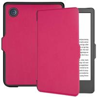 Lunso - Geschikt voor Kobo Clara 2E hoes (6 inch) - sleep cover - Roze